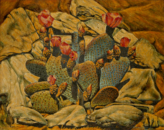 alt Flowering Cactus, c.1935