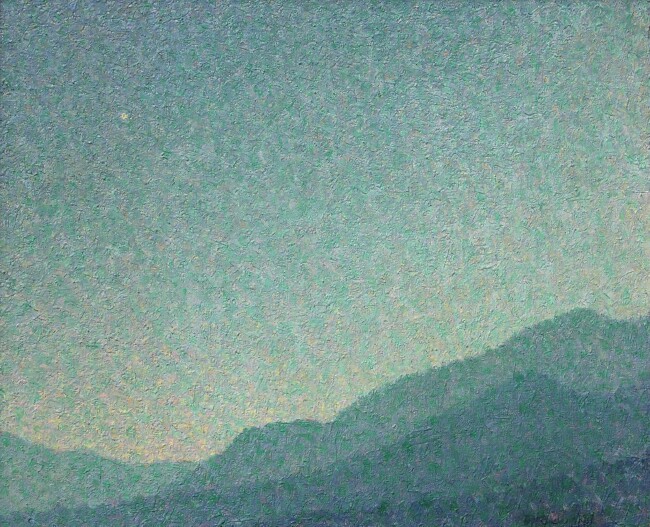 alt Landscape with Evening Star