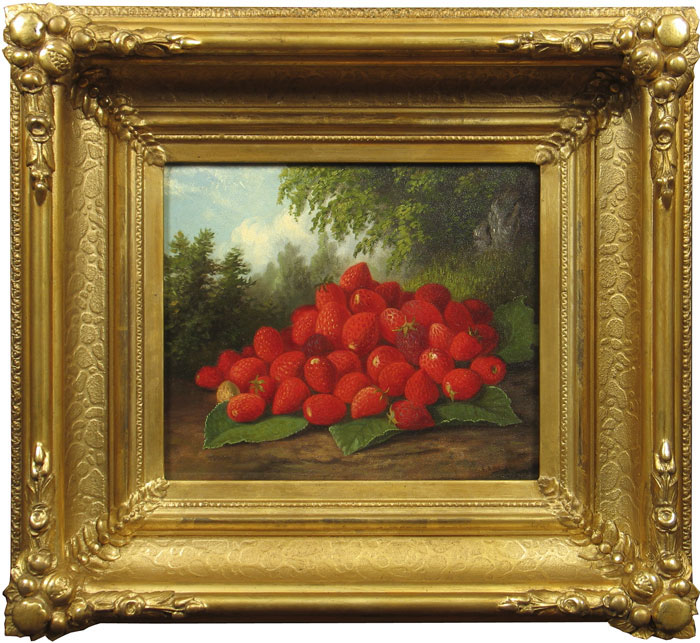 alt Strawberries in a Landscape
