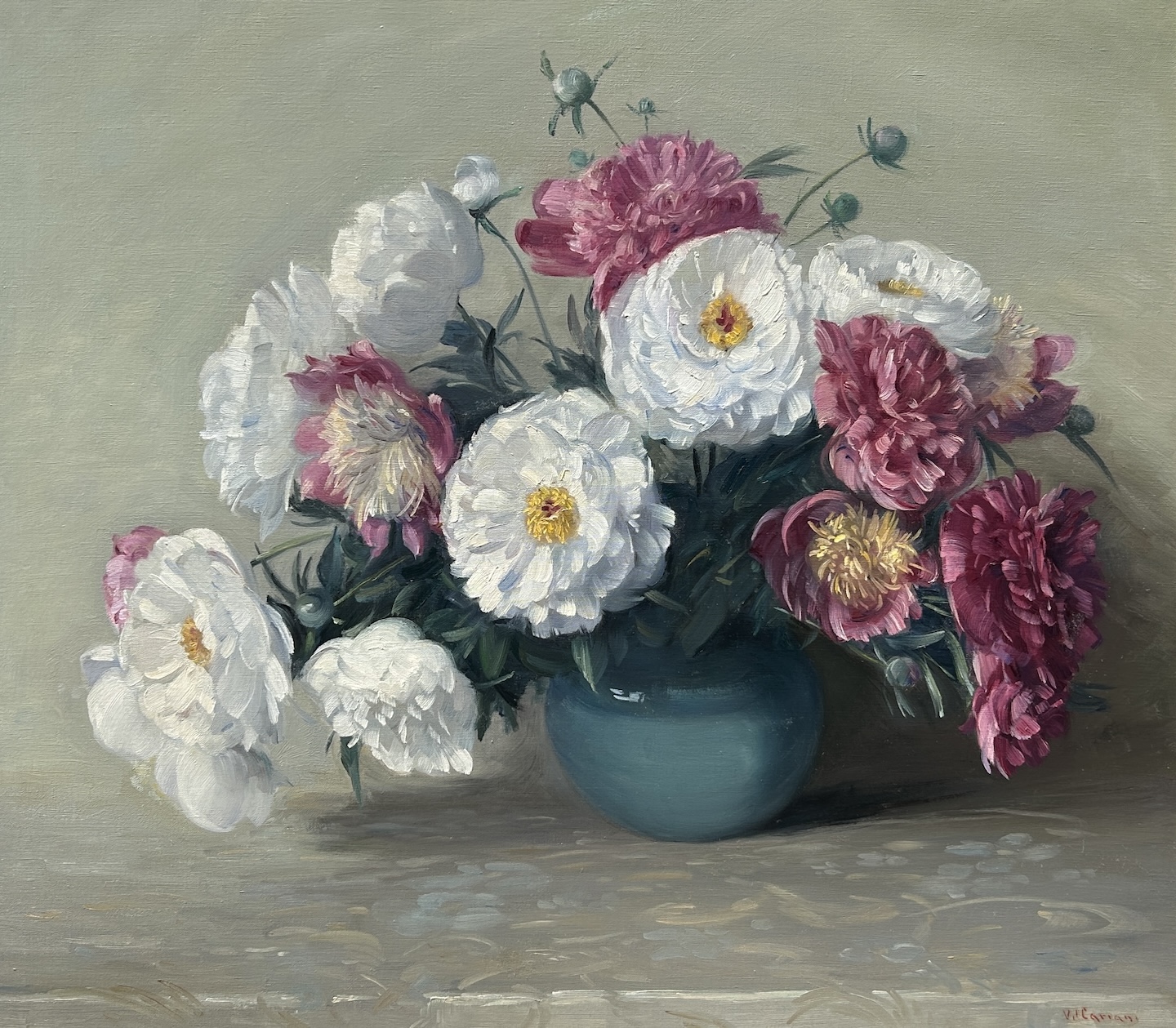 V. J. Cariani - Peonies